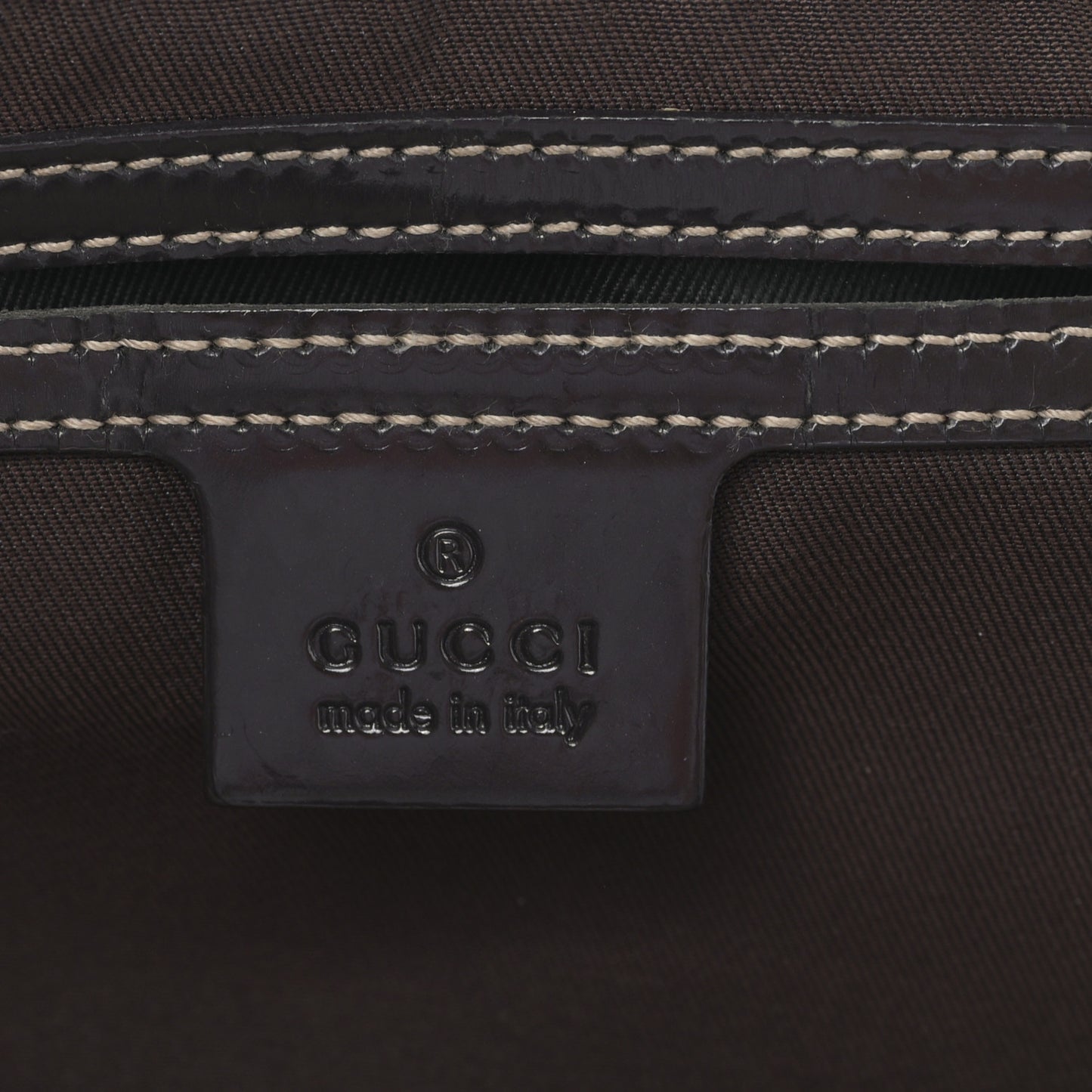 GG Plus Monogram Medium Joy Boston Dark Brown