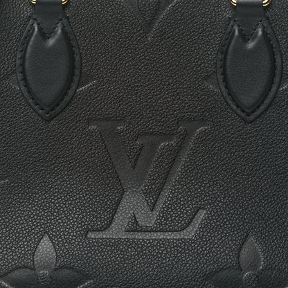 Louis Vuitton Empreinte Monogram Giant Onthego PM Black 7 of 10