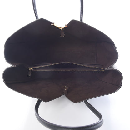 Louis Vuitton Calfskin Monogram Kimono Tote Black 7 of 8