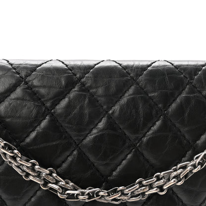Chanel Aged Calfskin Quilted 2.55 Reissue 225 Flap Black 8 of 10