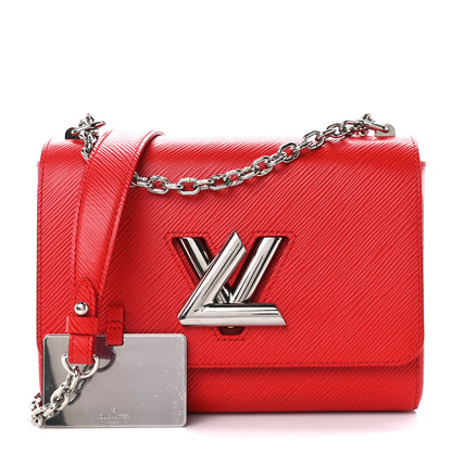 Louis Vuitton Epi Twist Shoulder Bag MM Coquelicot 1 of 12