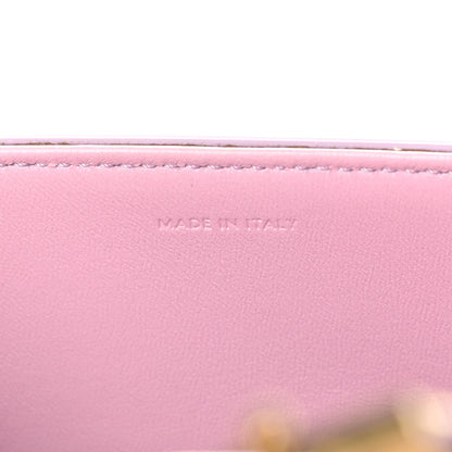 Celine Shiny Calfskin Triomphe Shoulder Bag Rose Quartz 9 of 11