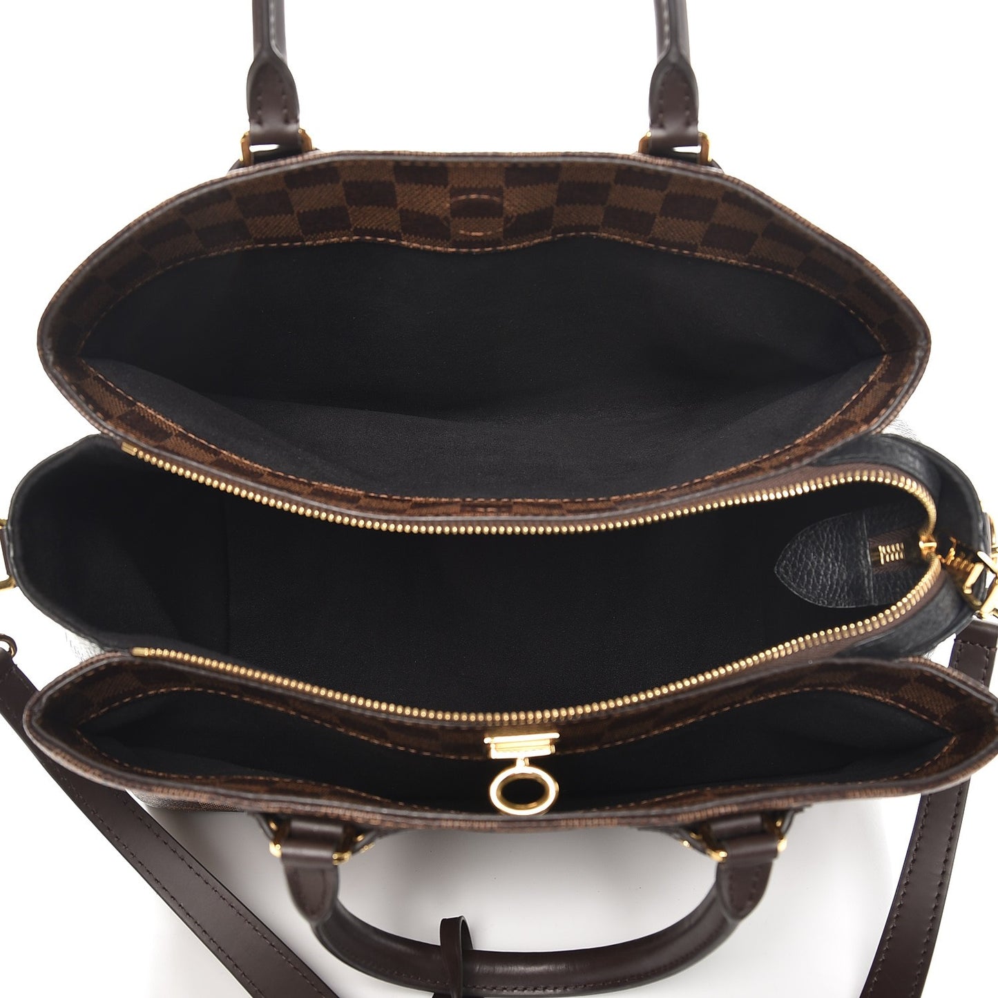 Cuir Taurillon Damier Ebene Normandy Black