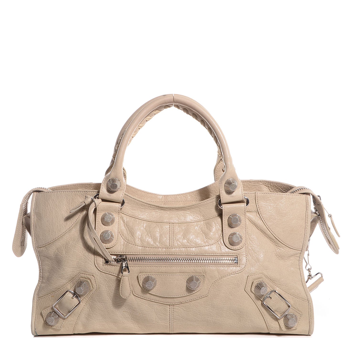 Agneau Giant 21 Silver Hardware Part Time Praline