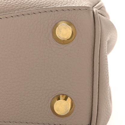 Balenciaga Grained Calfskin Small Rodeo Top Handle Handbag Sesame 13 of 13