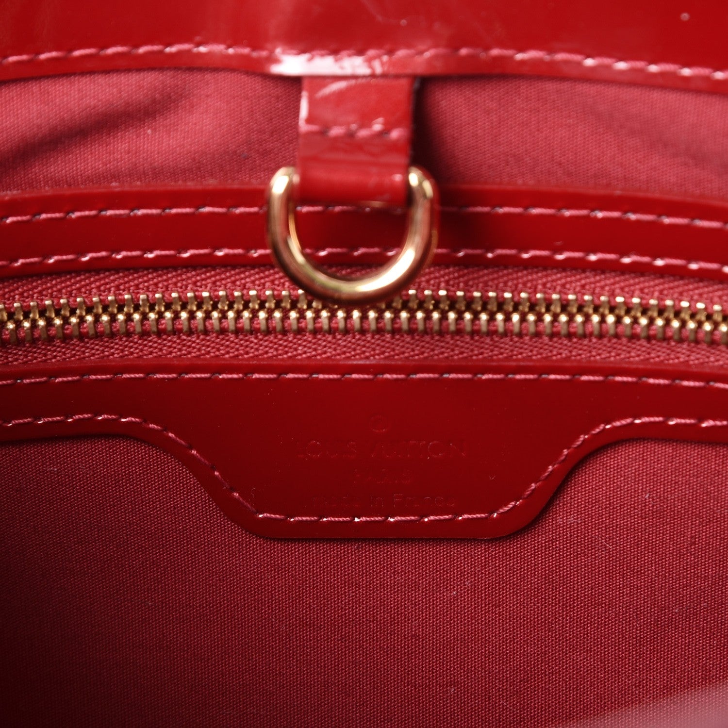 Louis Vuitton Vernis Rayures Wilshire PM Pomme D'Amour 6 of 7