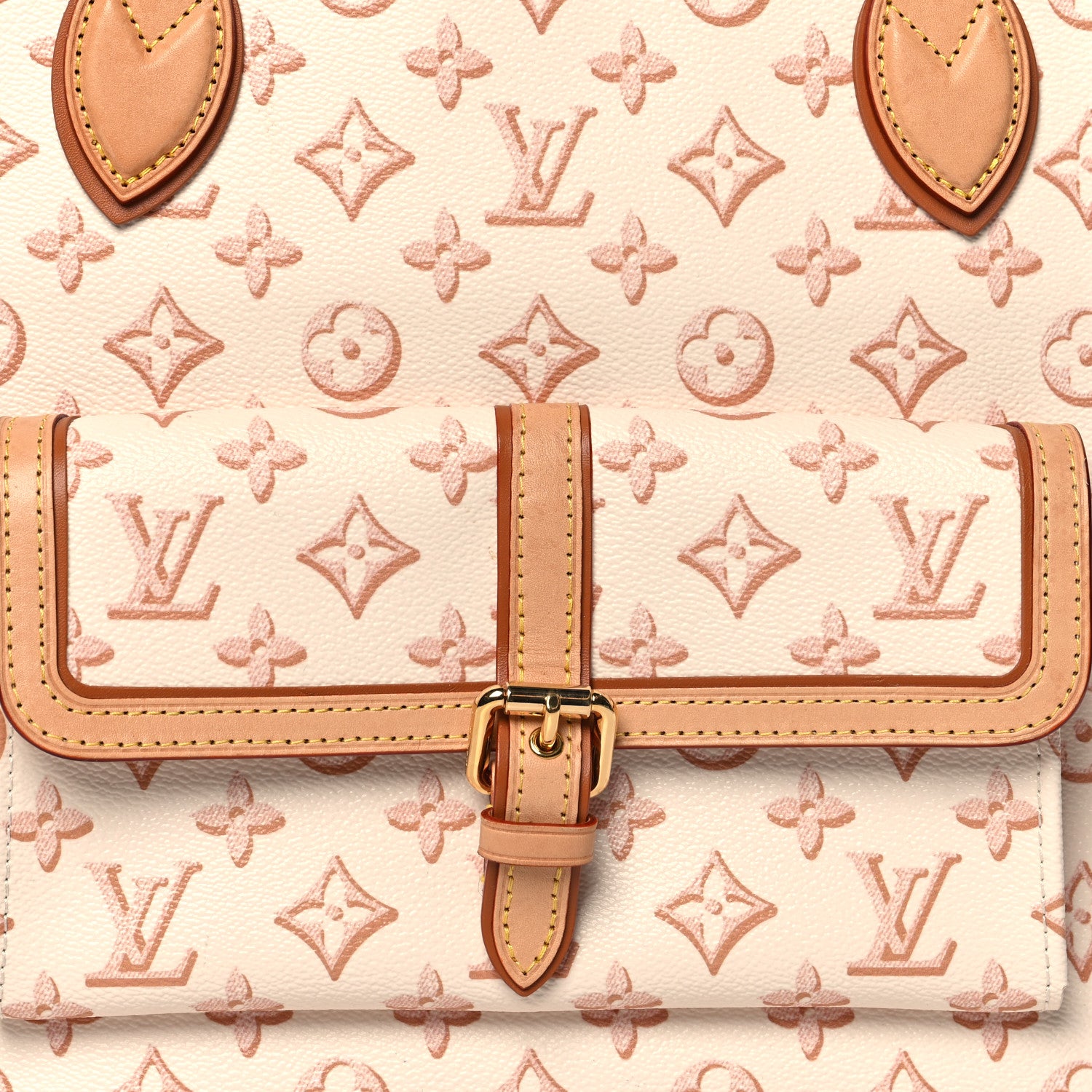 Louis Vuitton Monogram Fall For You Neverfull MM Beige Clair 7 of 9