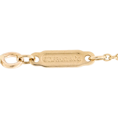 Tiffany 18K Yellow Gold Infinity Pendant Necklace 5 of 5