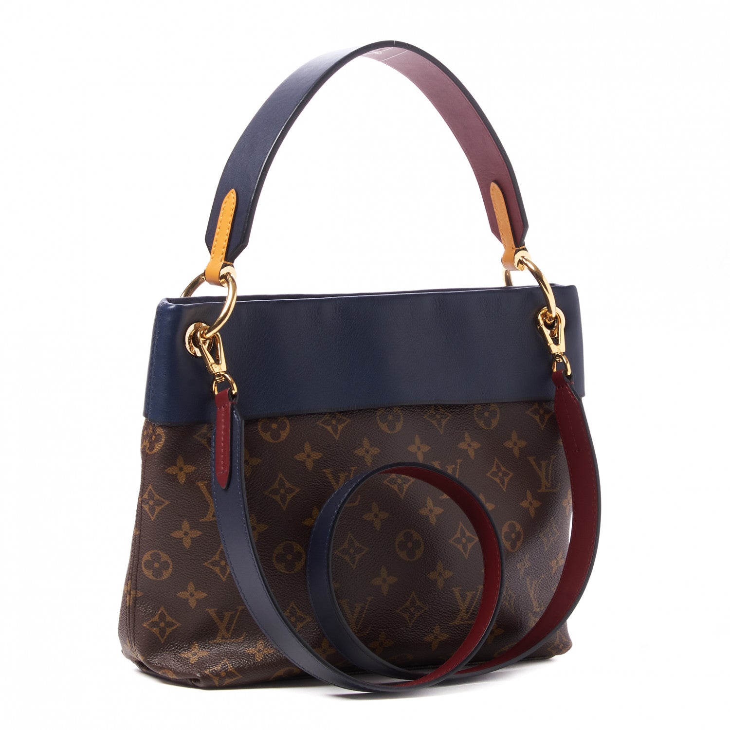 Louis Vuitton Monogram Tuileries Besace Marine Bordeaux 2 of 9