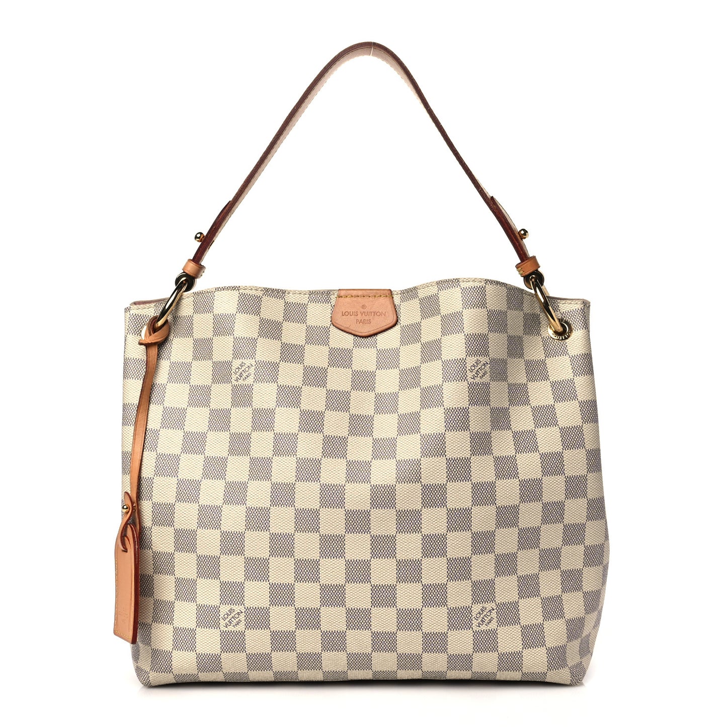 Damier Azur Graceful PM Rose Ballerine