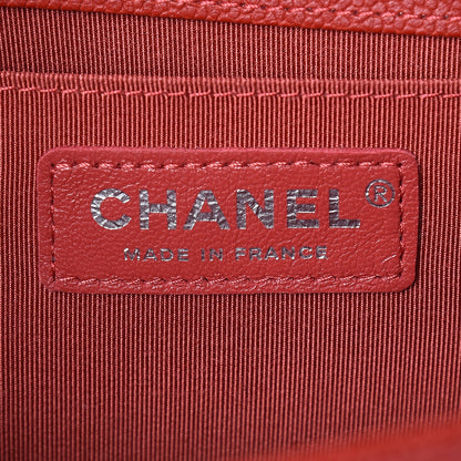 Chanel Caviar Quilted Medium Boy Flap Red 4 of 14