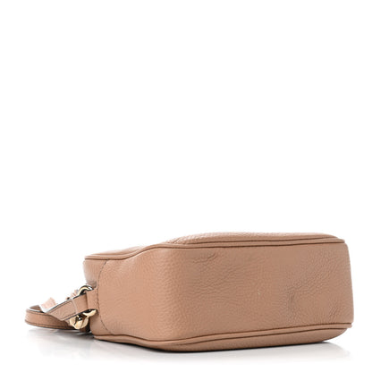 Gucci Pebbled Calfskin Small Soho Disco Bag Rose Beige 3 of 4