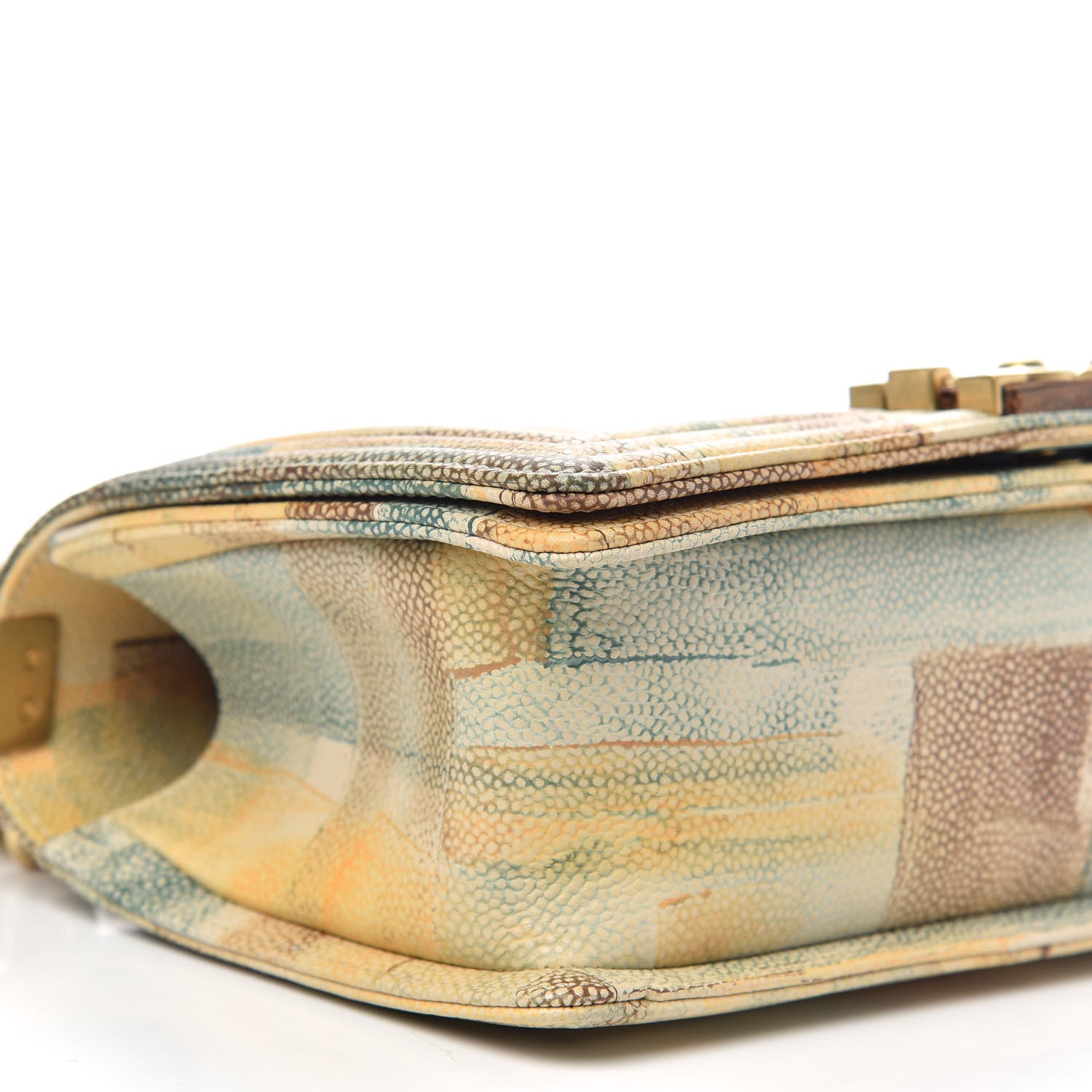 Chanel Painted Caviar Quilted Medium Boy In Cuba Flap Multicolor 9 of 11