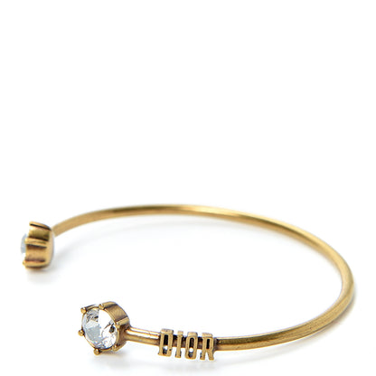 Christian Dior Metal Crystal Dio(r)evolution Bracelet Set Gold 9 of 11