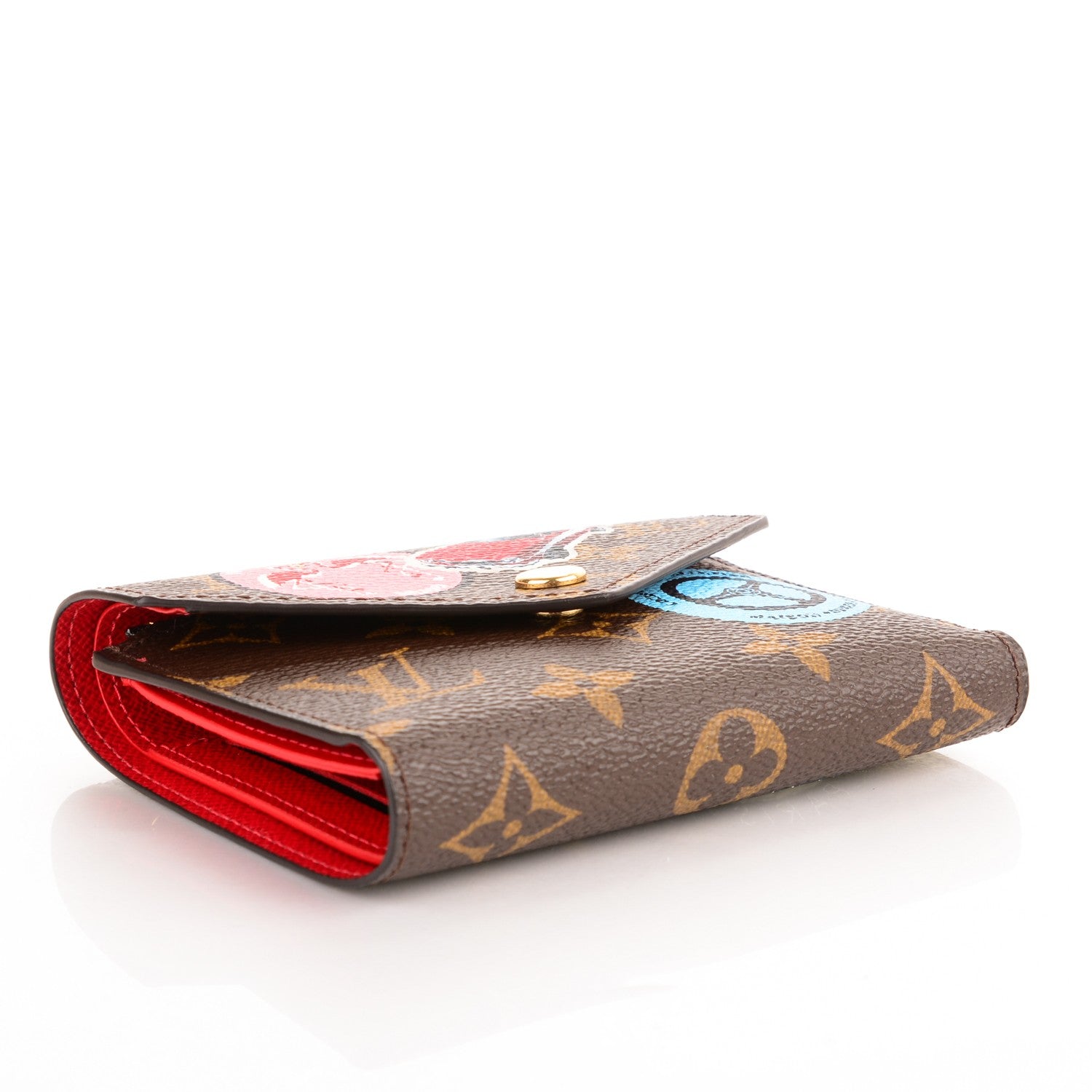 Louis Vuitton Monogram World Tour Victorine Wallet 4 of 7