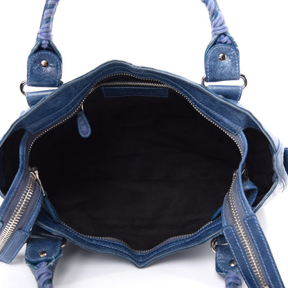 Balenciaga Chevre Giant 21 Silver Hardware City Ocean 5 of 9