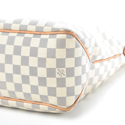 Louis Vuitton Damier Azur Delightful MM Rose Ballerine 6 of 17