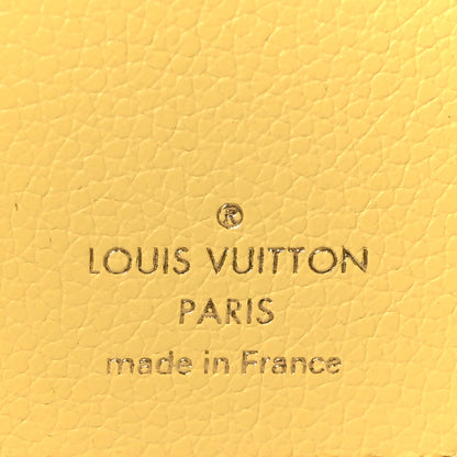 Louis Vuitton Empreinte Monogram Spring In The City Victorine Wallet Pink Beige Yellow 6 of 6