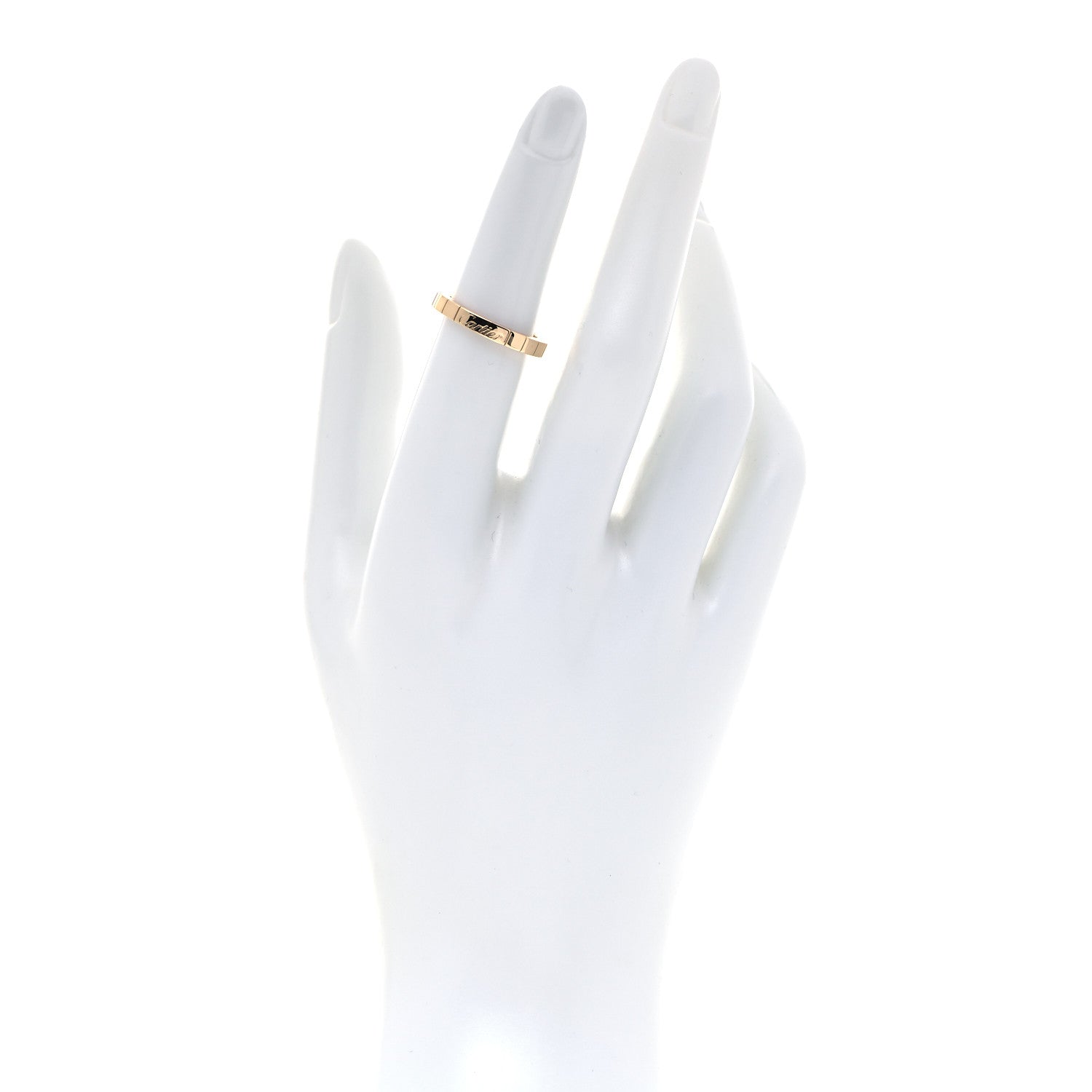 Cartier 18K Yellow Gold Lanieres Ring 50 5.25 2 of 4