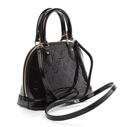 Louis Vuitton Vernis Alma BB Amarante 3 of 9