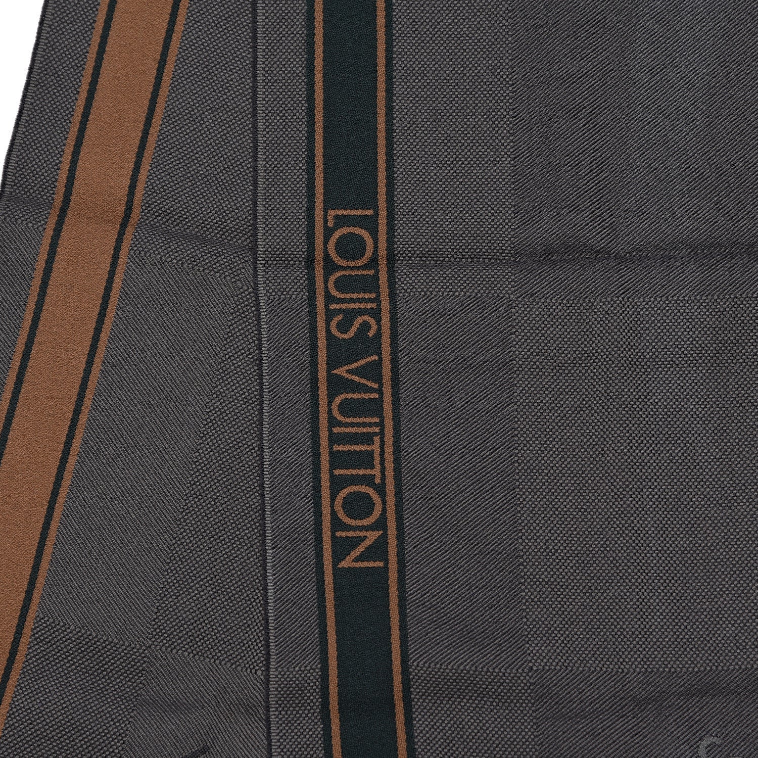 Louis Vuitton Wool Logo Scarf 5 of 5
