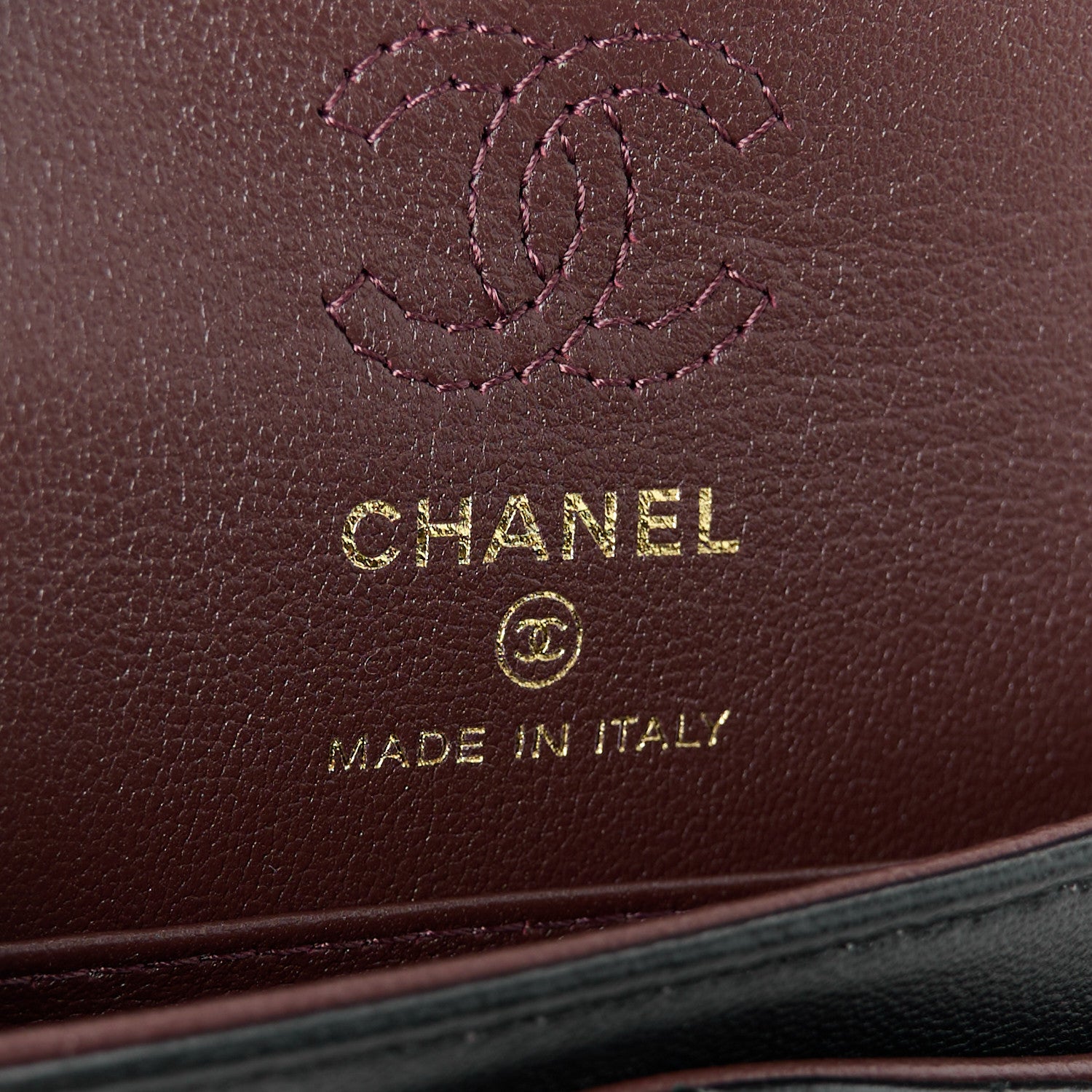 Chanel Lambskin Quilted Mini Double Flap With Hook Black 6 of 12