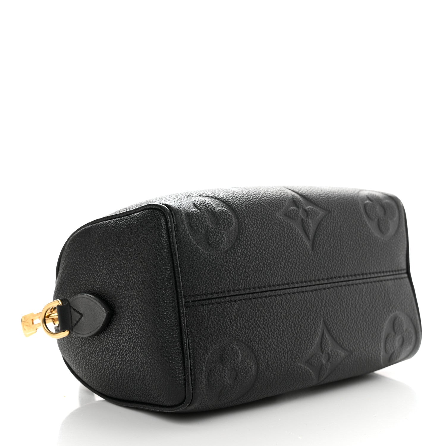 Louis Vuitton Empreinte Monogram Giant Speedy Bandouliere 20 Black 4 of 10