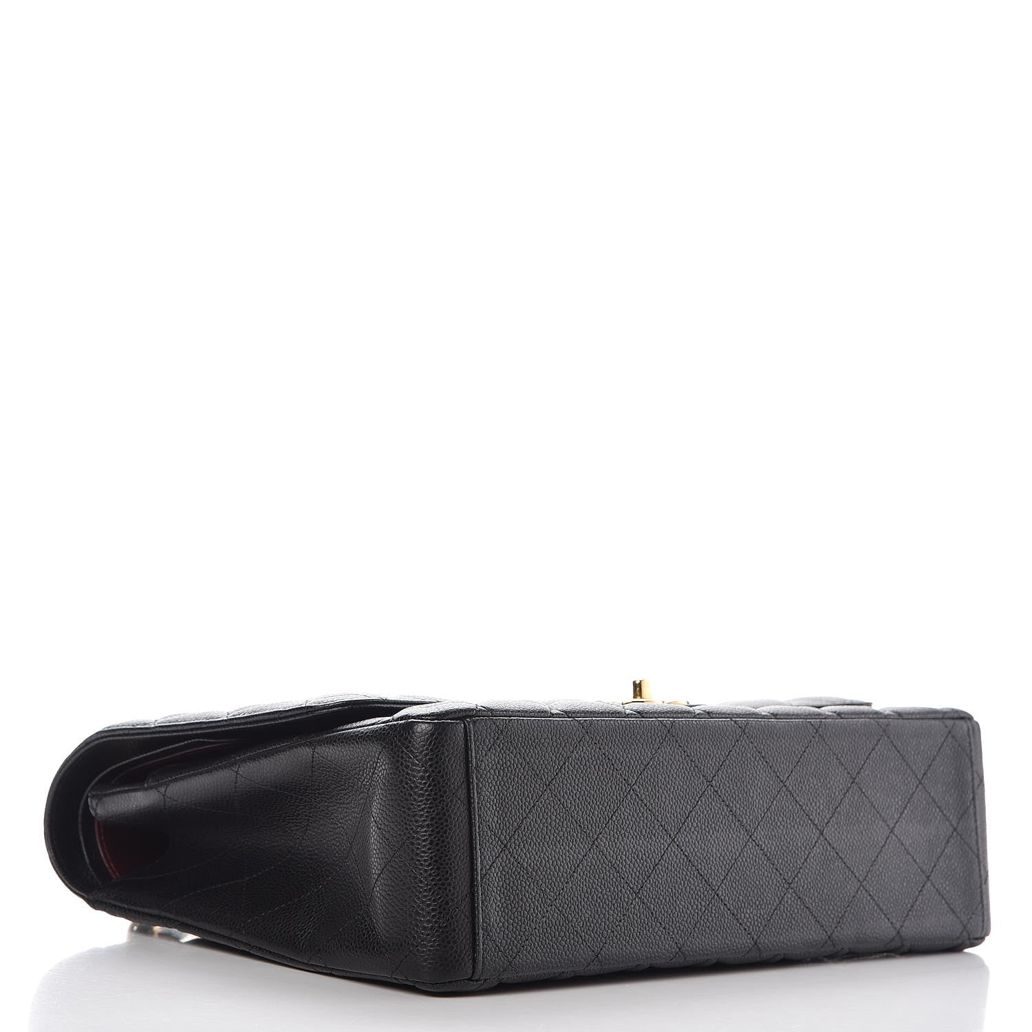 Chanel Caviar Quilted Maxi Double Flap Black 5 of 9