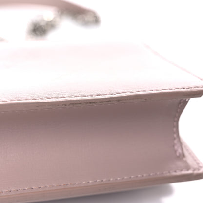 Saint Laurent Calfskin Monogram Sunset Chain Wallet Light Pink 14 of 21