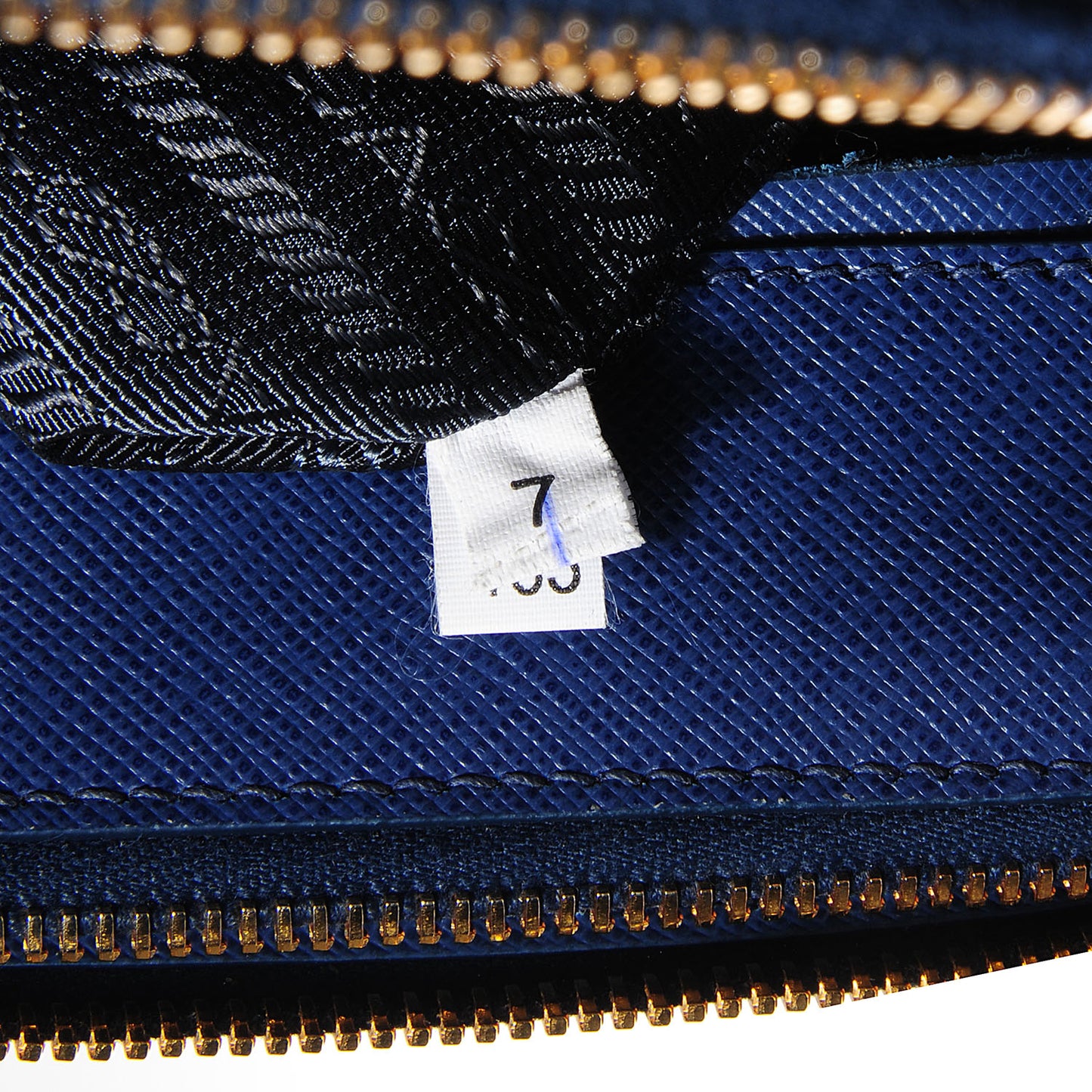 Saffiano Lux Mini Double Zip Tote Bleuette