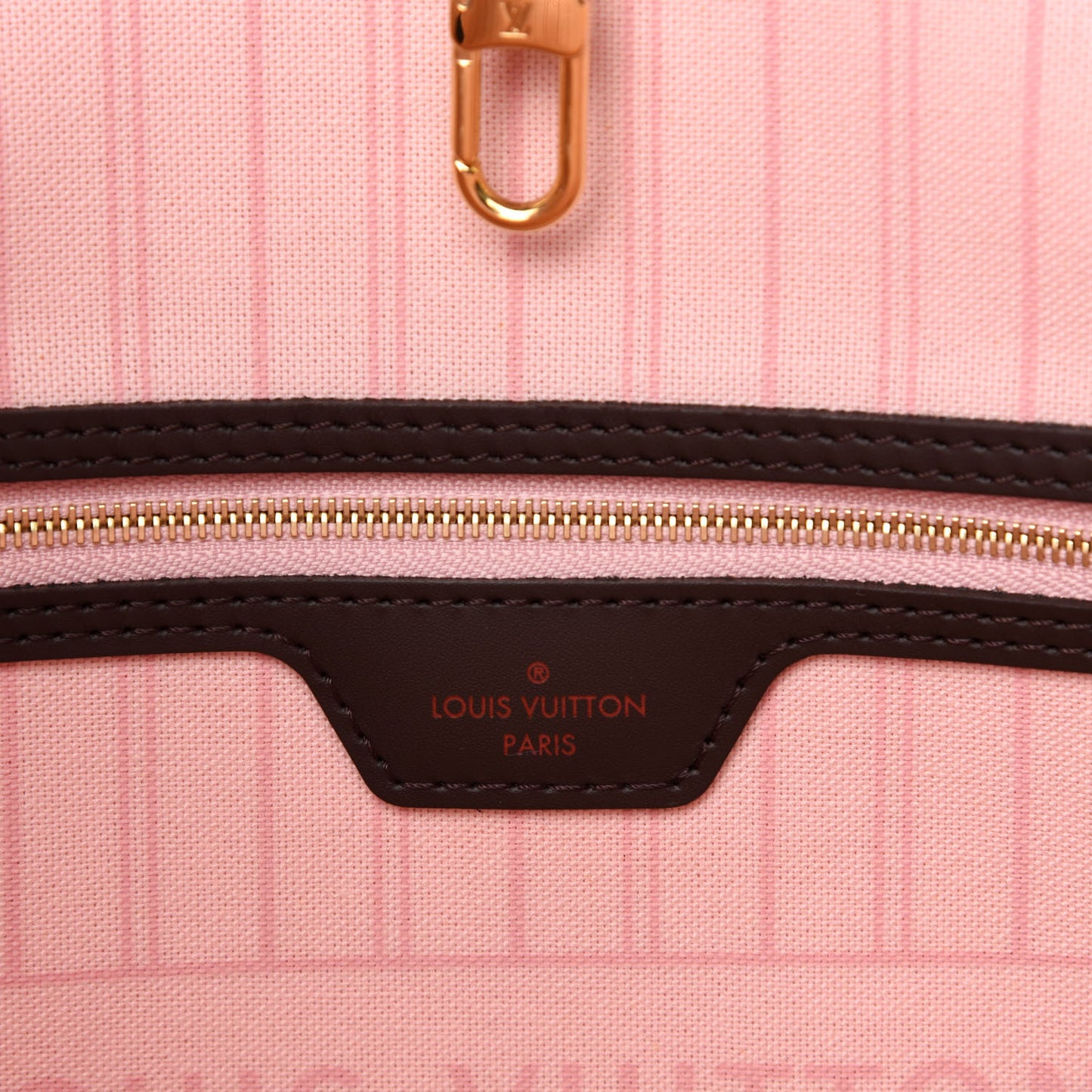 Damier Ebene Neo Neverfull MM Rose Ballerine