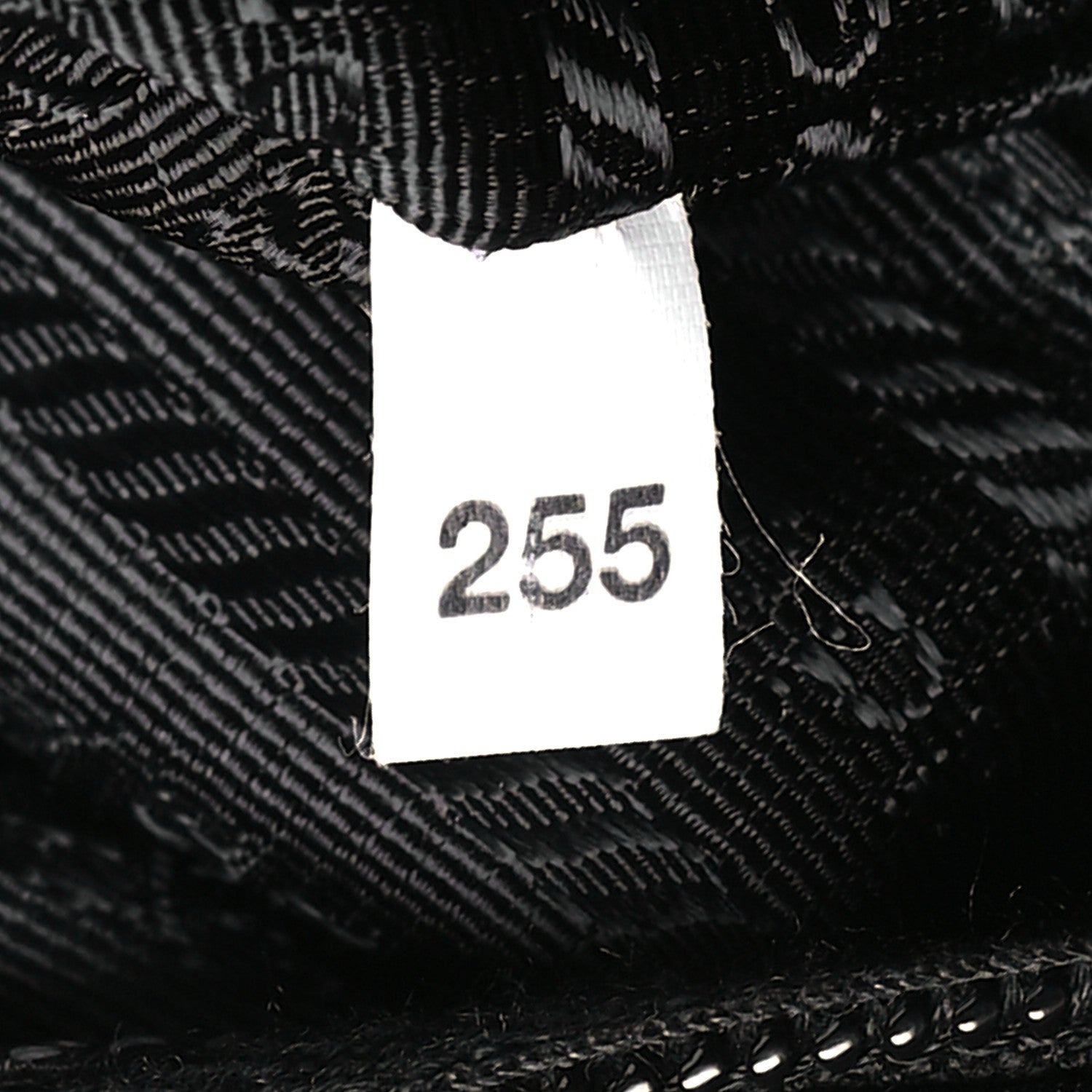 Prada Tessuto Nylon Triangle Shoulder Bag Black 7 of 10
