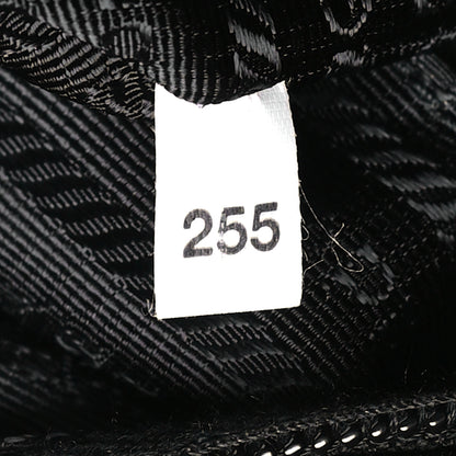 Prada Tessuto Nylon Triangle Shoulder Bag Black 7 of 10