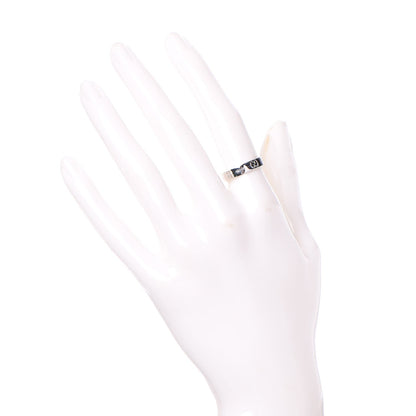 Gucci 18K White Gold Icon Clover Ring 51.9 6 2 of 4