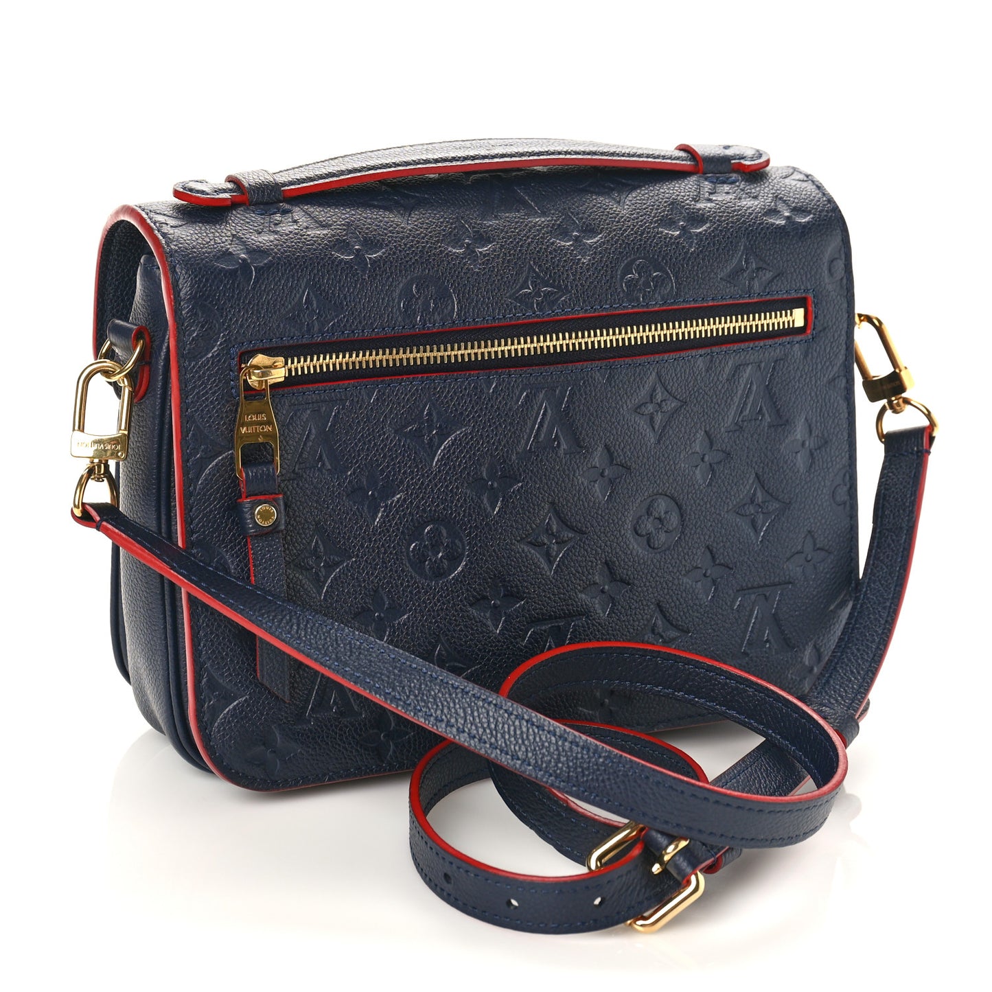 Empreinte Pochette Metis Marine Rouge