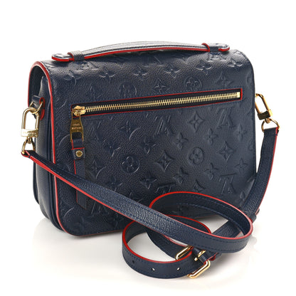 Louis Vuitton Empreinte Pochette Metis Marine Rouge 3 of 8