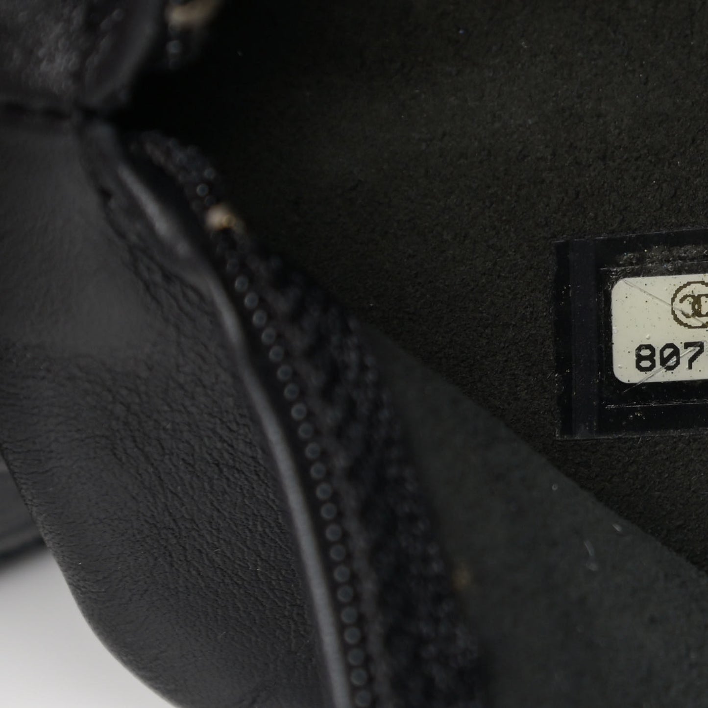 Mesh Calfskin Sport Tassel Hobo Black