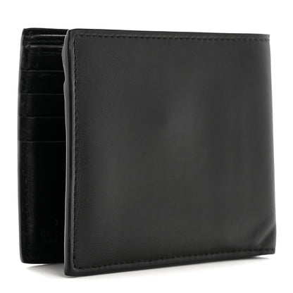 Gucci Plutone Calfskin Logo Bi-Fold Wallet Black 3 of 7