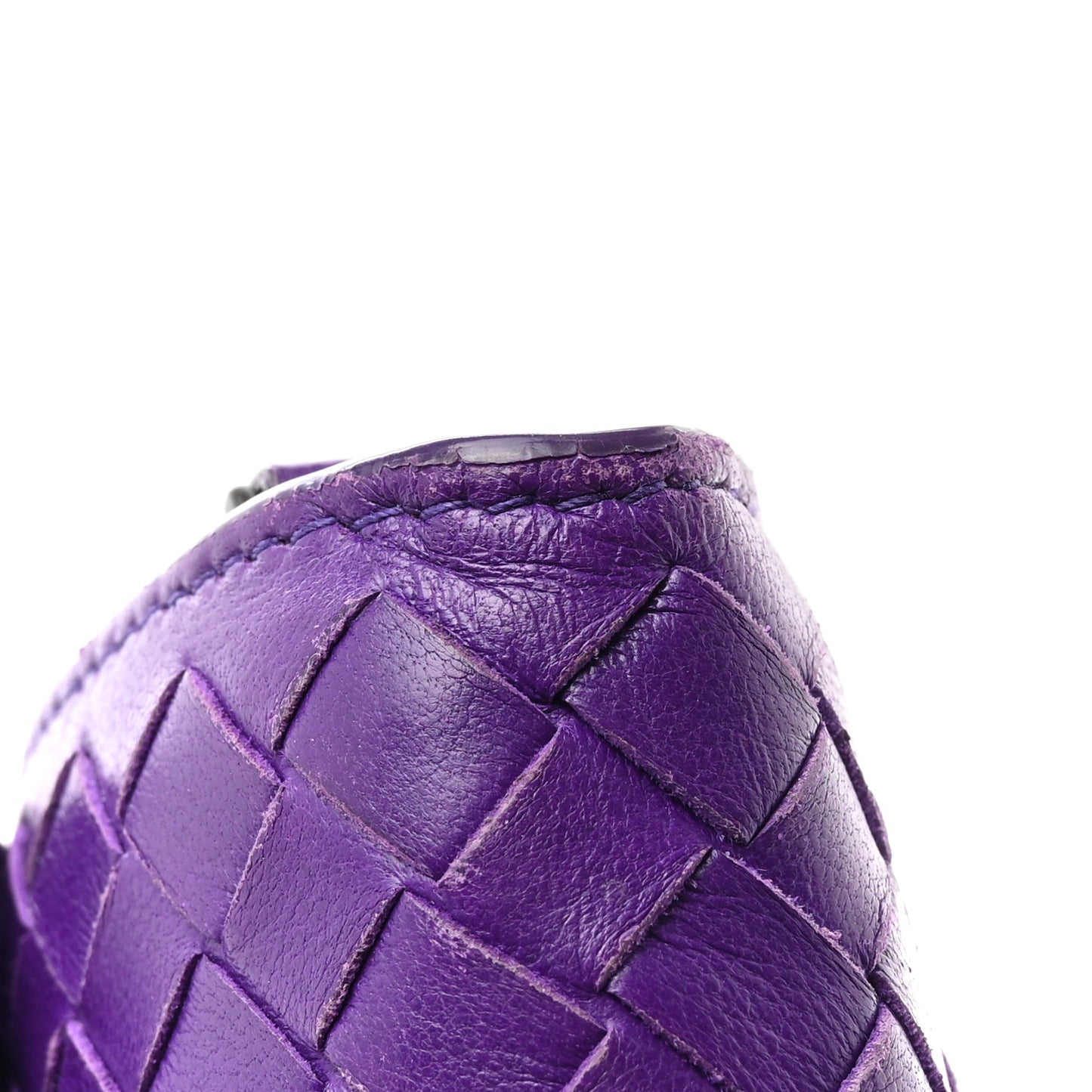 Nappa Intrecciato Continental Flap Wallet Anemone