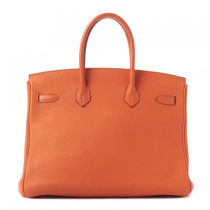 Hermes Togo Birkin 35 Orange 4 of 31