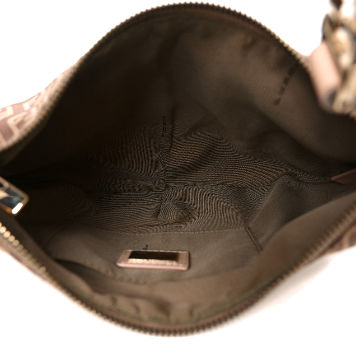 Fendi Zucchino Vitello Small Chef Hobo Cipria Teint 5 of 10