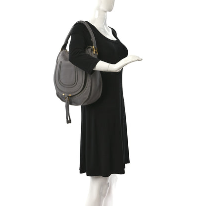 Chloe Calfskin Medium Marcie Hobo Cashmere Grey 2 of 8