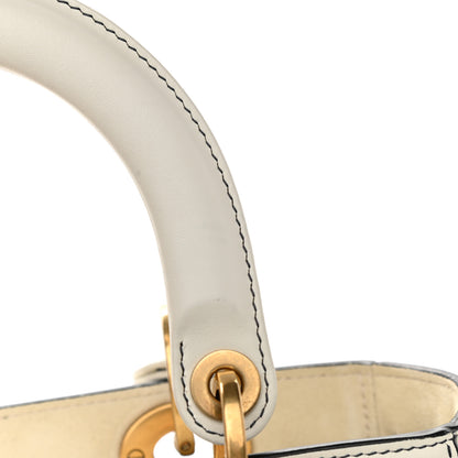 Christian Dior Calfskin Niki De Saint Phalle Heart Medium Supple Lady Dior Off White 12 of 12