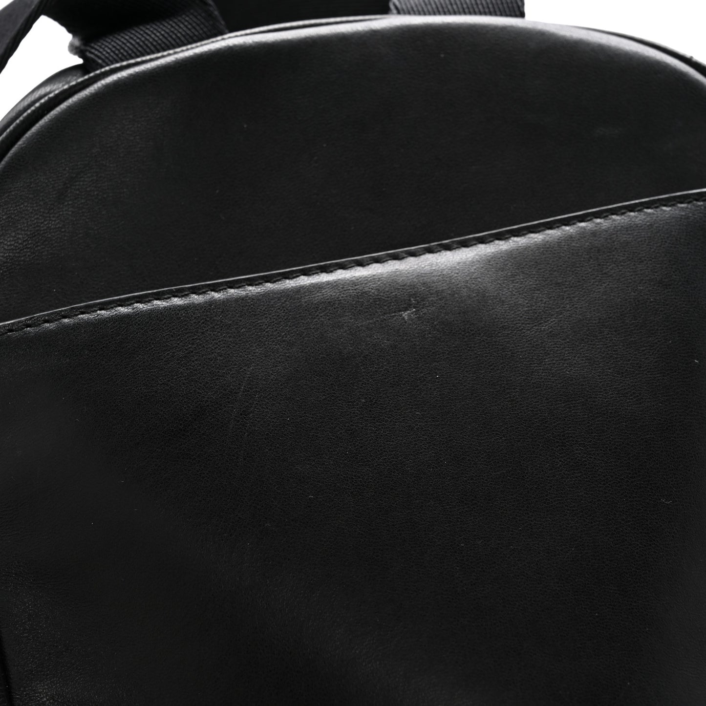 Lambskin Medium Attica Backpack Black