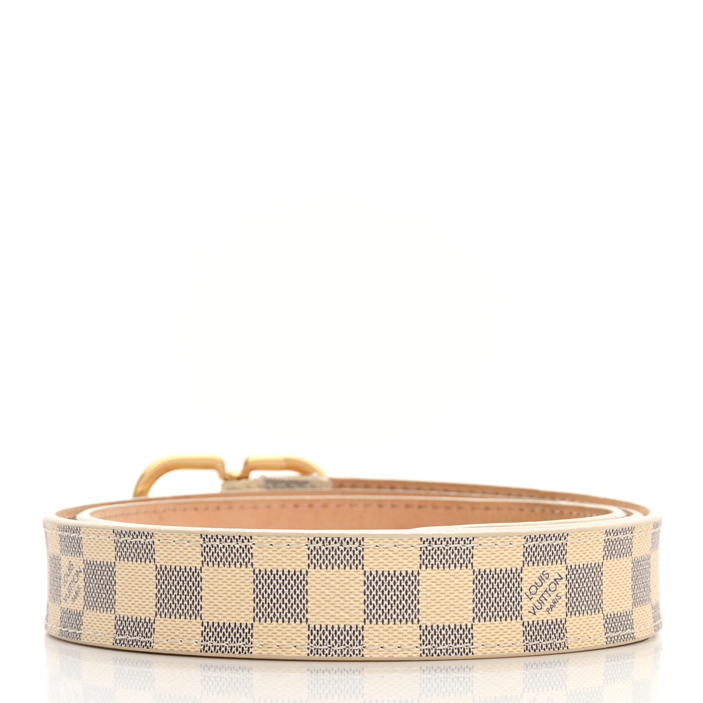 Damier Azur 25mm Mini Belt 85 34