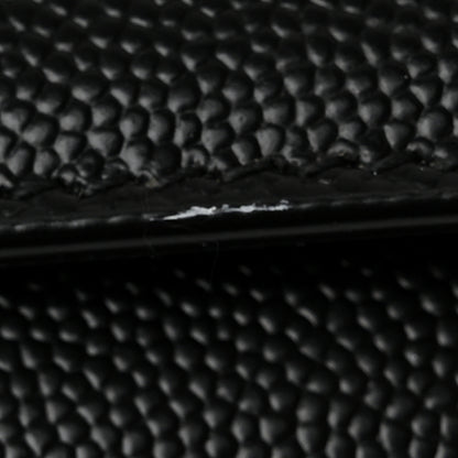 Saint Laurent Grain De Poudre Small Monogram Monochrome Kate Satchel Black 13 of 15