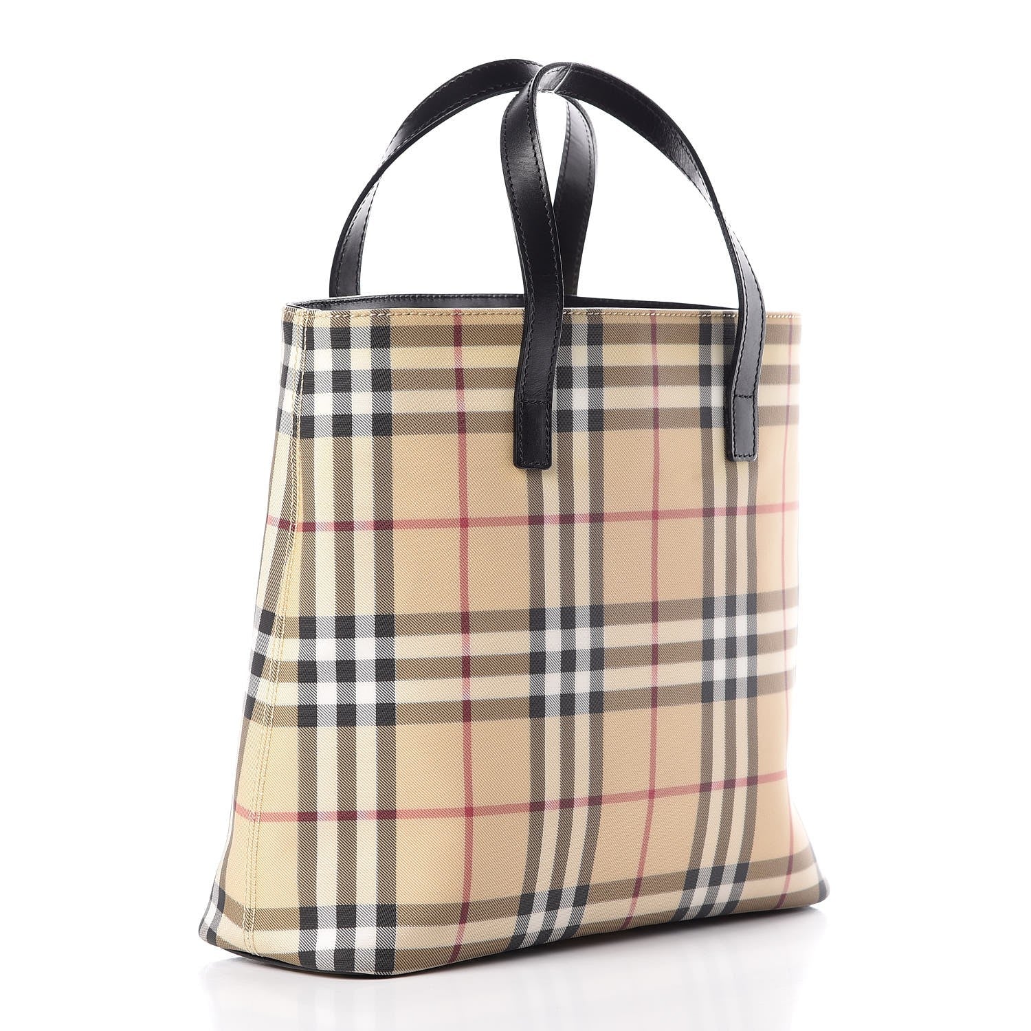 Burberry House Check Medium Tote Black 3 of 9