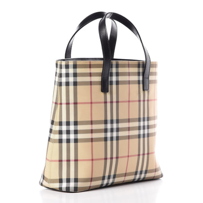 Burberry House Check Medium Tote Black 3 of 9