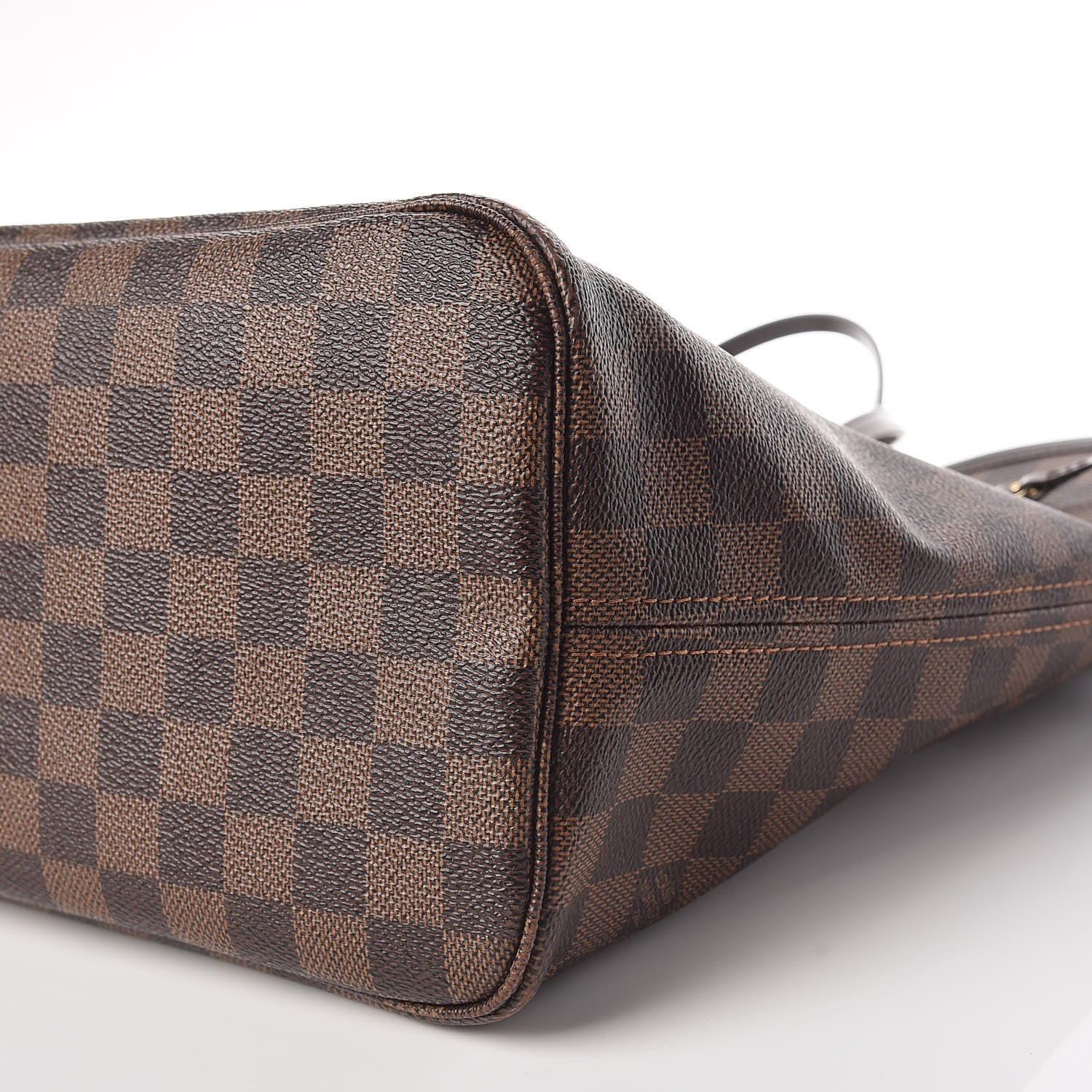 Louis Vuitton Damier Ebene Neo Neverfull MM Rose Ballerine 6 of 16