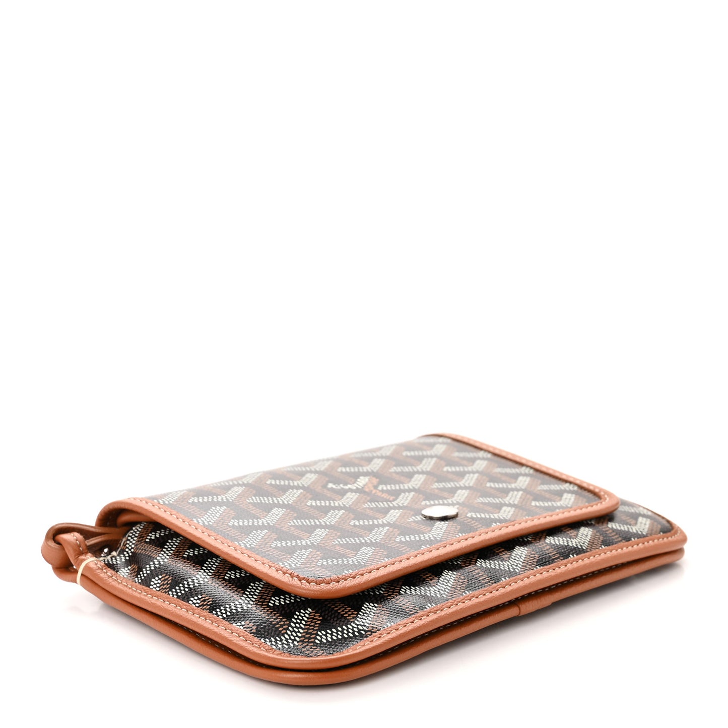 Goyardine Plumet Wallet Clutch Black Gold